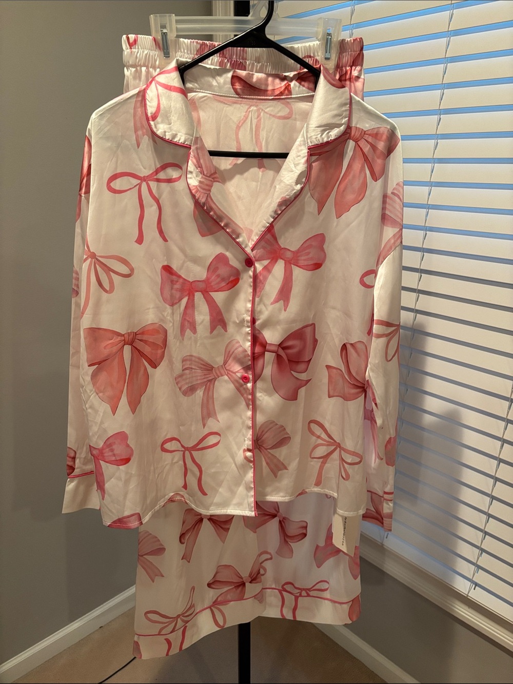 NWOT C€MMENSE 🎀 BOW PAJAMA SET🎀